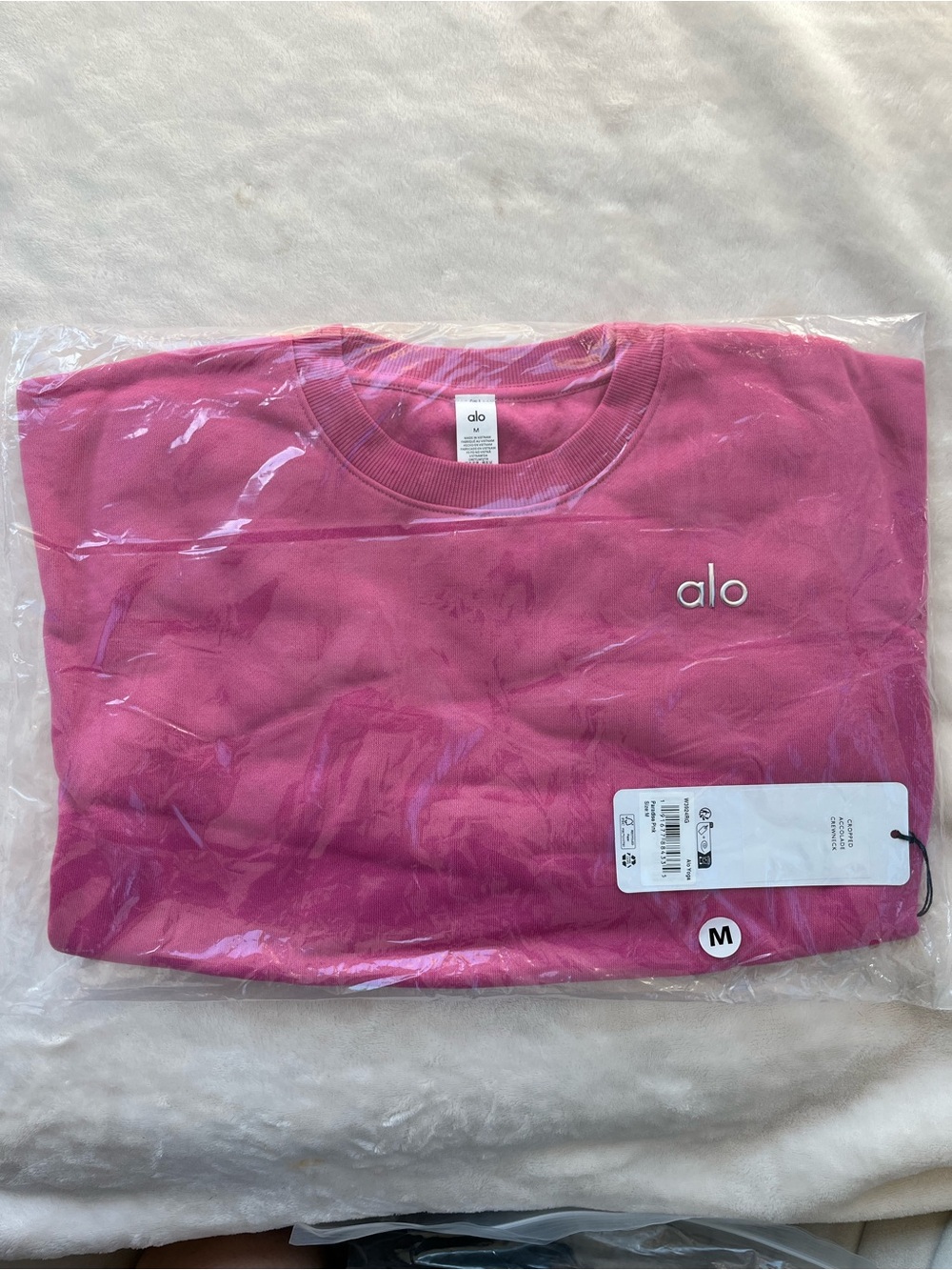 ALO Yoga Women's Crew Sweatshirt - Bright Pink